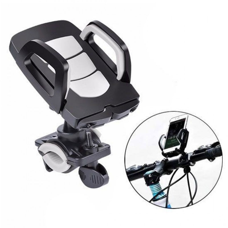 Support de téléphone portable à guidon réglable rotatif, pour moto, vélo, poussette Support de téléphone portable à guidon réglable rotatif, pour moto, vélo, poussette